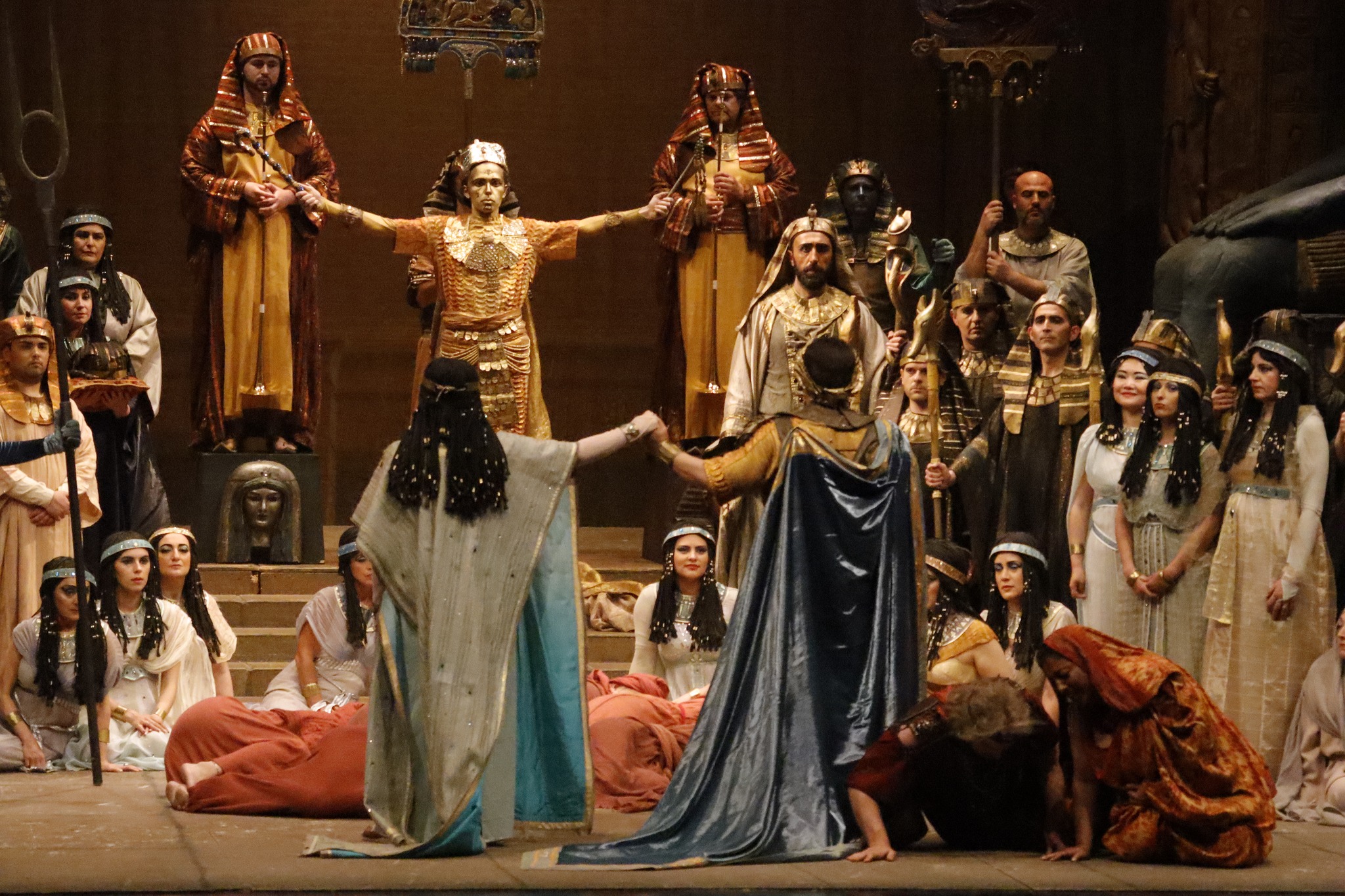 Scopri di più sull'articolo La maestosità dell’Aida di Verdi trionfa al Mandanici di Barcellona P. G.